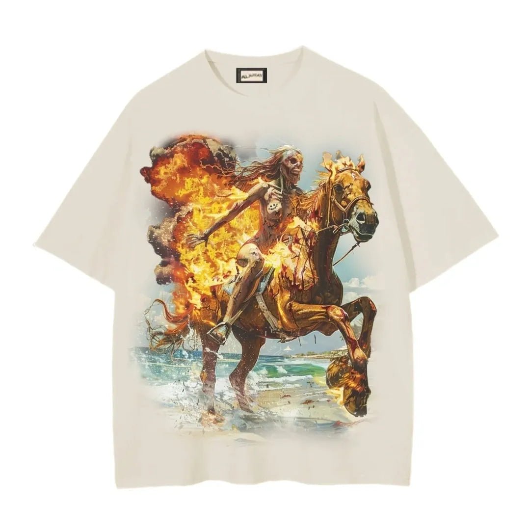 All Human "Hot Summa" Tee - Pluto 5ive LLC T-Shirt