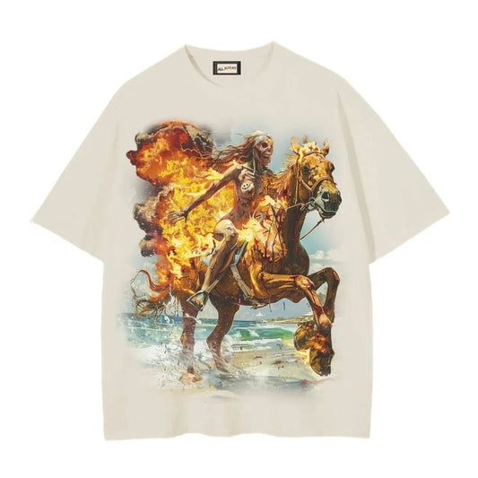 All Human "Hot Summa" Tee - Pluto 5ive LLC T-Shirt