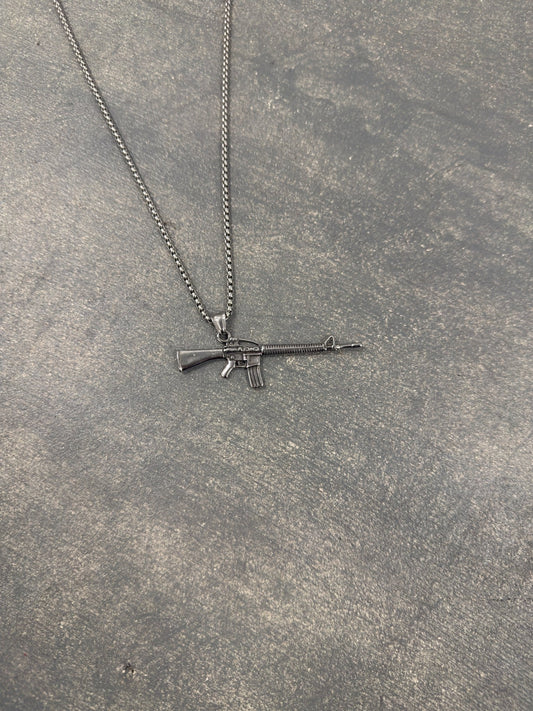 Ammu - Nation M16 Necklace - Pluto 5ive LLC jewelry