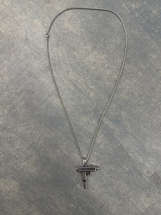 Ammu - Nation Uzi Necklace - Pluto 5ive LLC jewelry