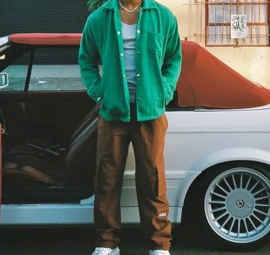 BLÉDLA Trouvaille Textured Overshirt - Kelly Green - Pluto 5ive LLC T-Shirt