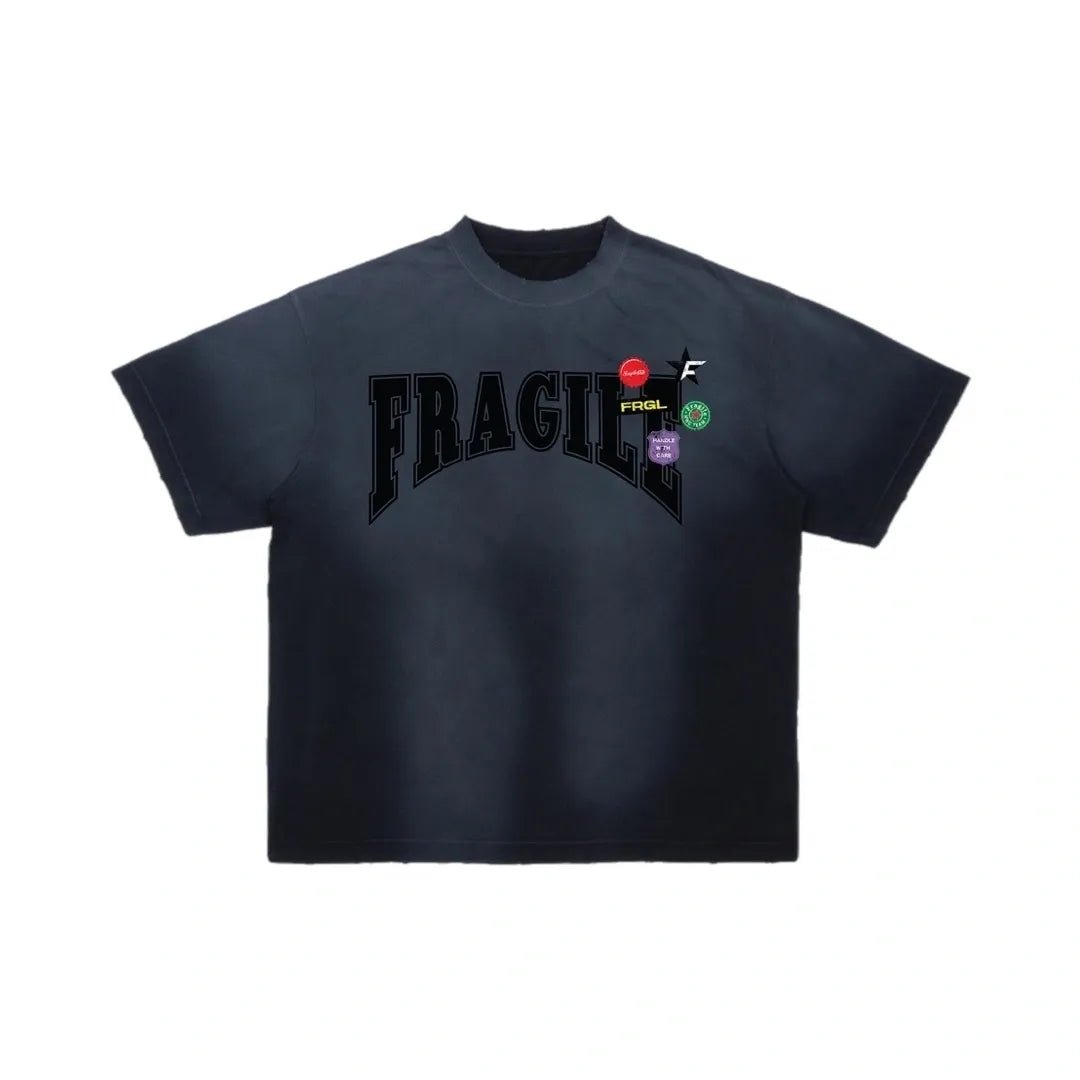 FRAGILE Pin Graphic T-Shirt - Pluto 5ive LLC T-Shirt