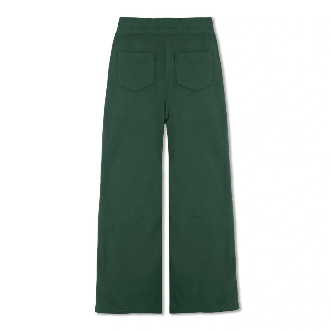 HERMAN&CO Flare Leg Jogger - Dark Green - Pluto 5ive LLC Joggers