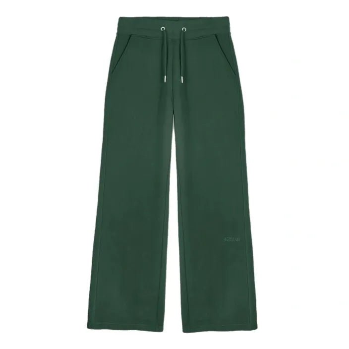 HERMAN&CO Flare Leg Jogger - Dark Green - Pluto 5ive LLC Joggers