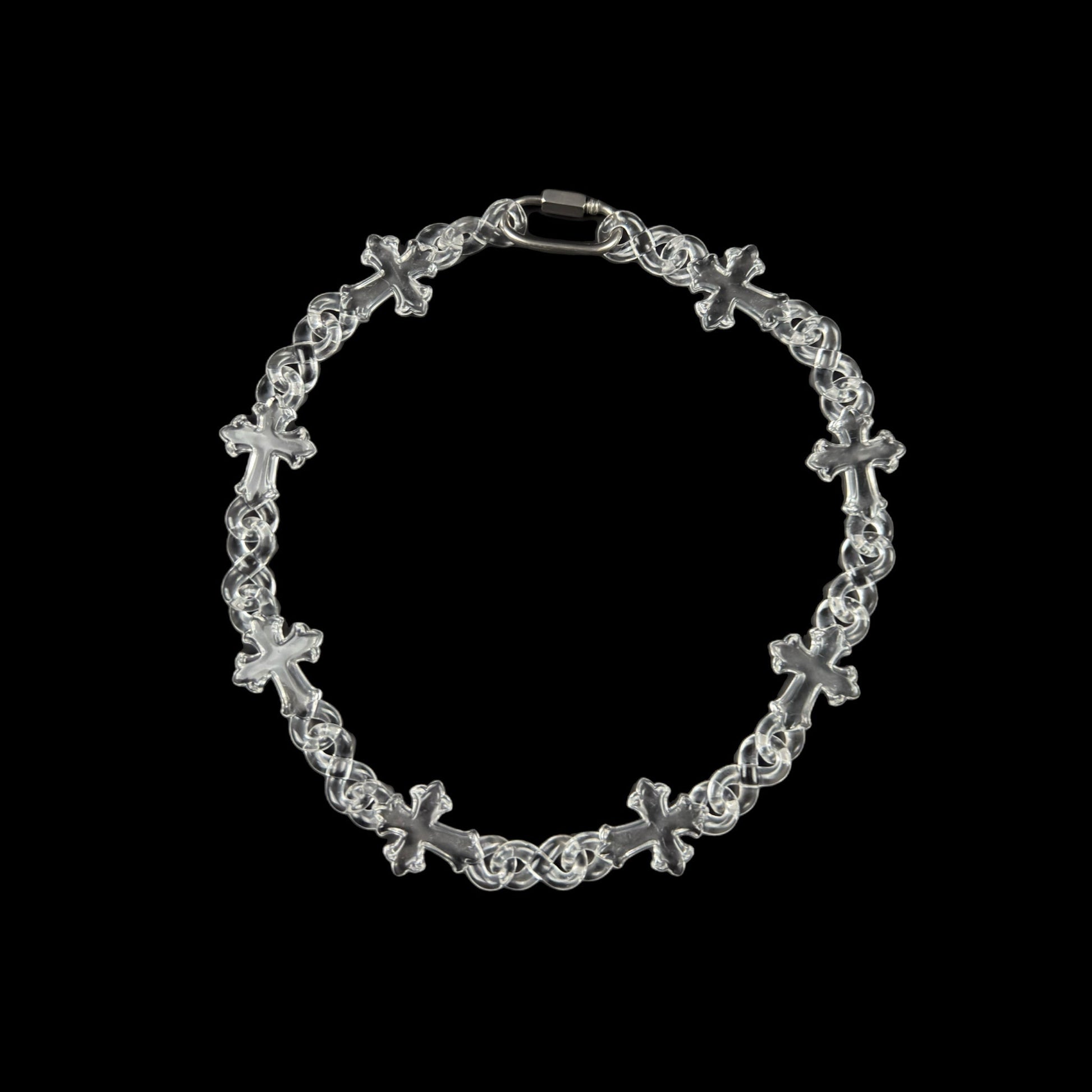 INFINITY CROSS LINK NECKLACE - Pluto 5ive LLC jewelry