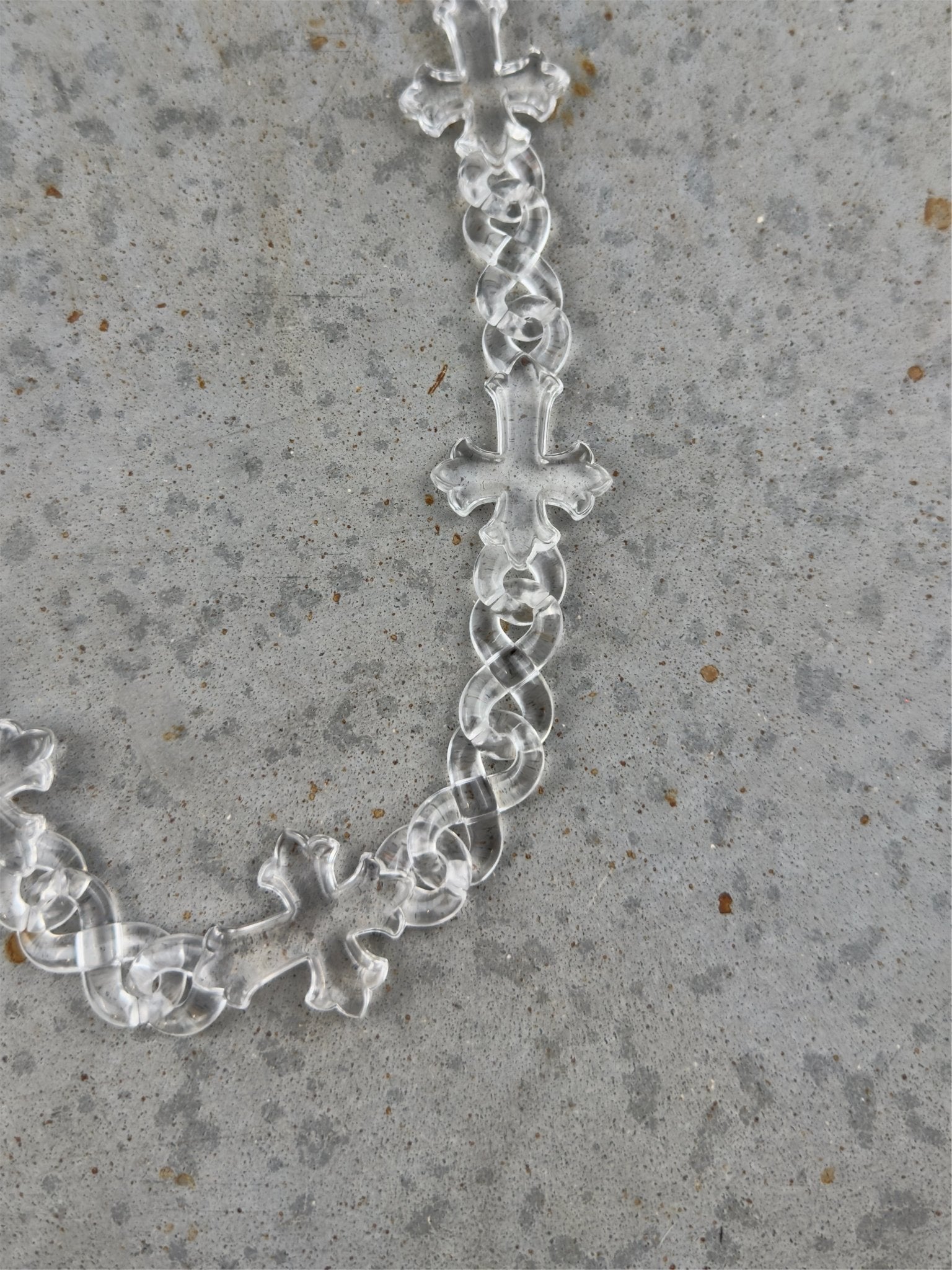 INFINITY CROSS LINK NECKLACE - Pluto 5ive LLC jewelry