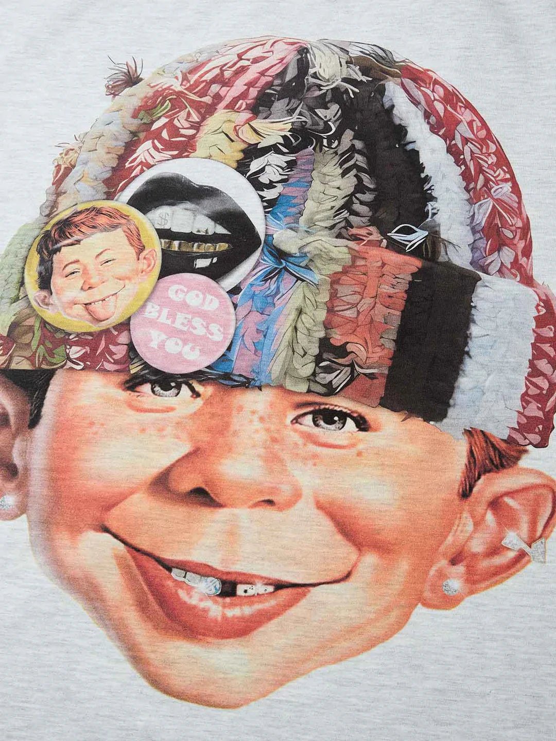 NOISSEY Bad Boy with Knit Cap Tee - Pluto 5ive LLC T-Shirt