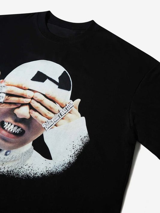 NOISSEY Johnny Ringz & Chainz Crop Tee - Pluto 5ive LLC T-Shirt