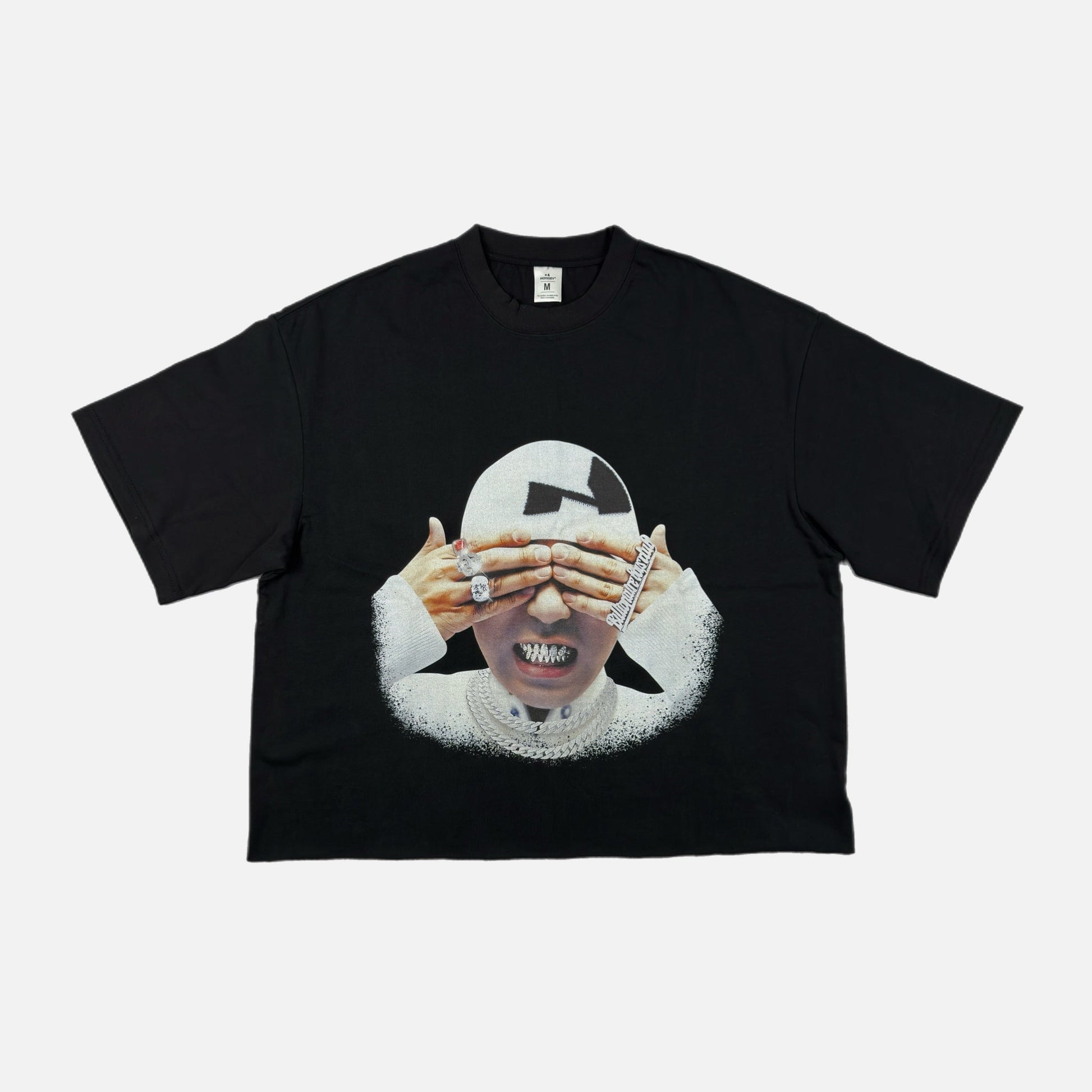 NOISSEY Johnny Ringz & Chainz Crop Tee - Pluto 5ive LLC T-Shirt