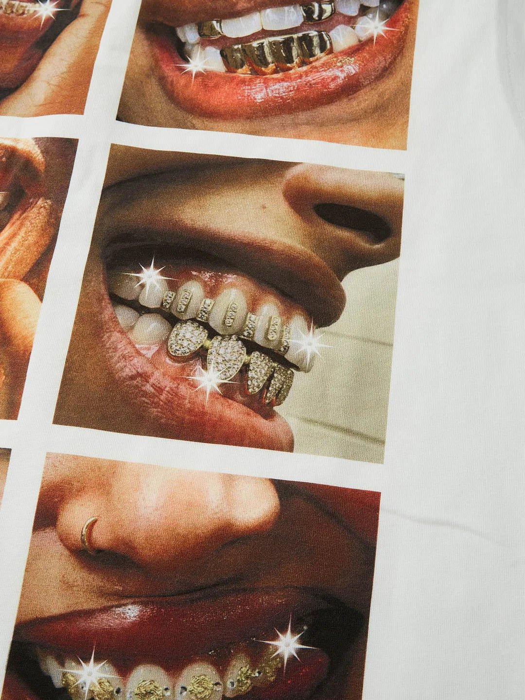 NOISSEY Personalized Sparkle Grills Combination Tank Top - Pluto 5ive LLC T-Shirt