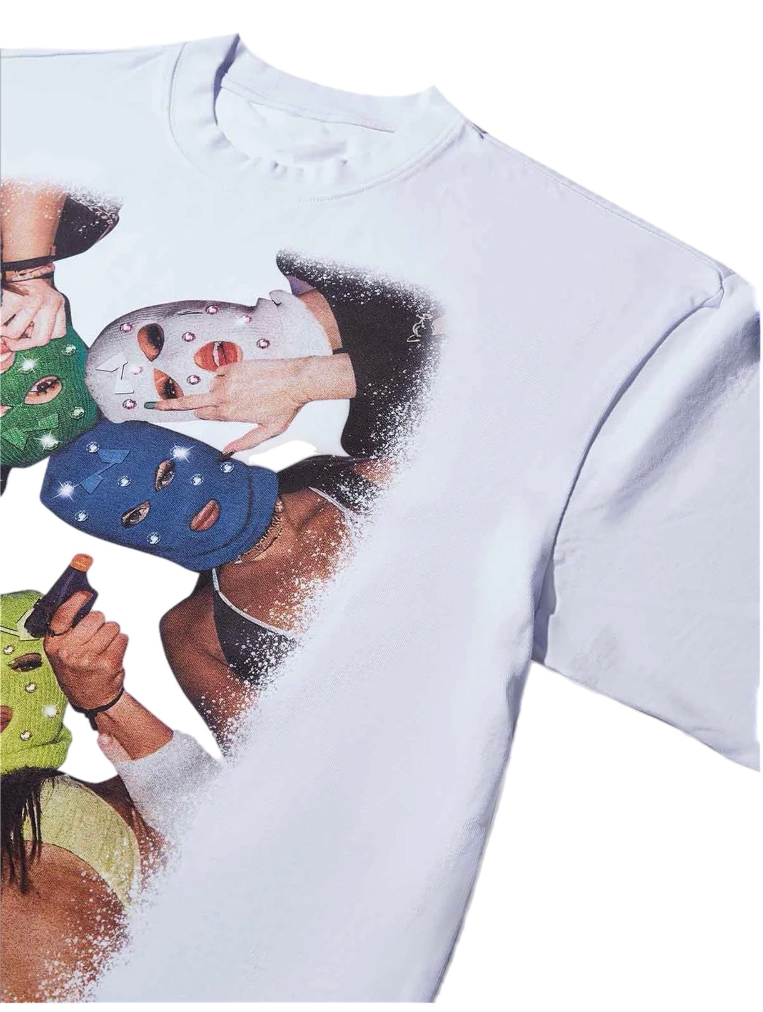 NOISSEY Set It Off Cropped Tee - Pluto 5ive LLC T-Shirt