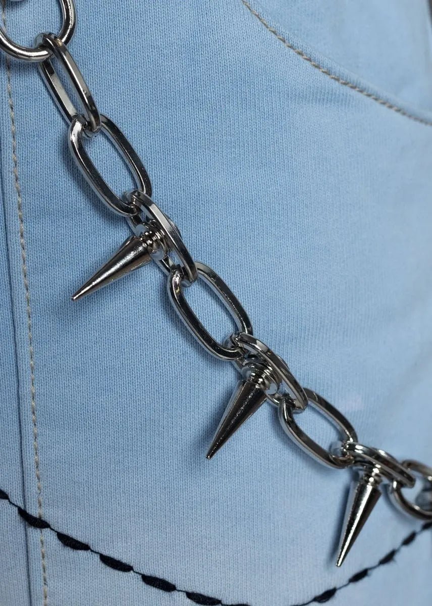 PAINLAB “ Baby Blue Spider Pant” - Pluto 5ive LLC Pants