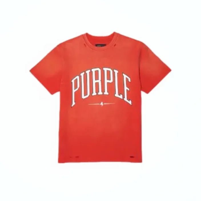 Purple Brand logo - print distressed Tee - Pluto 5ive LLC T-Shirt