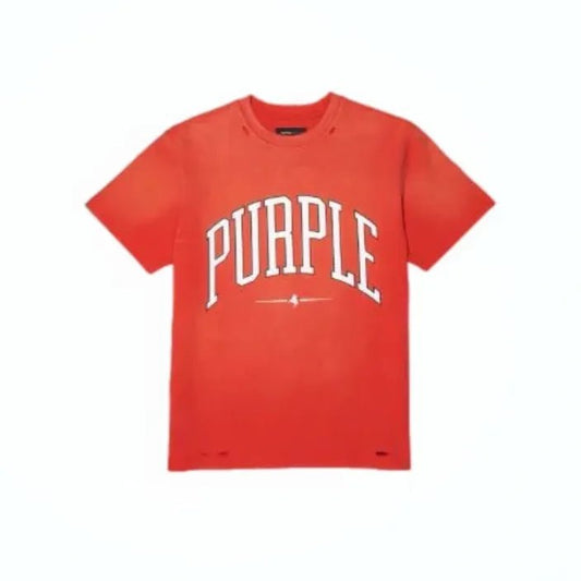 Purple Brand logo - print distressed Tee - Pluto 5ive LLC T-Shirt