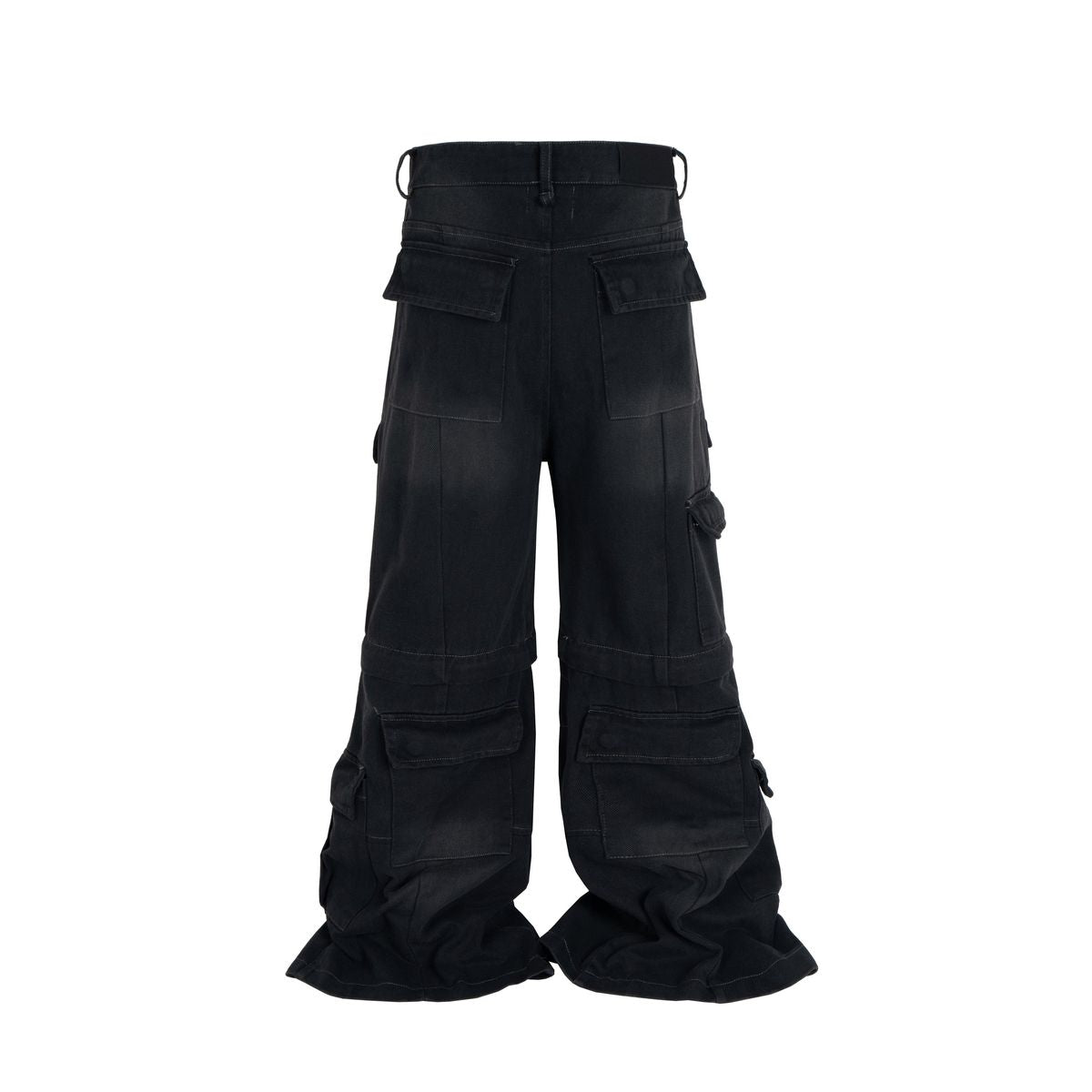 Undeveloped NOIR CONVERT CARGO DENIM - Pluto 5ive LLC Pants