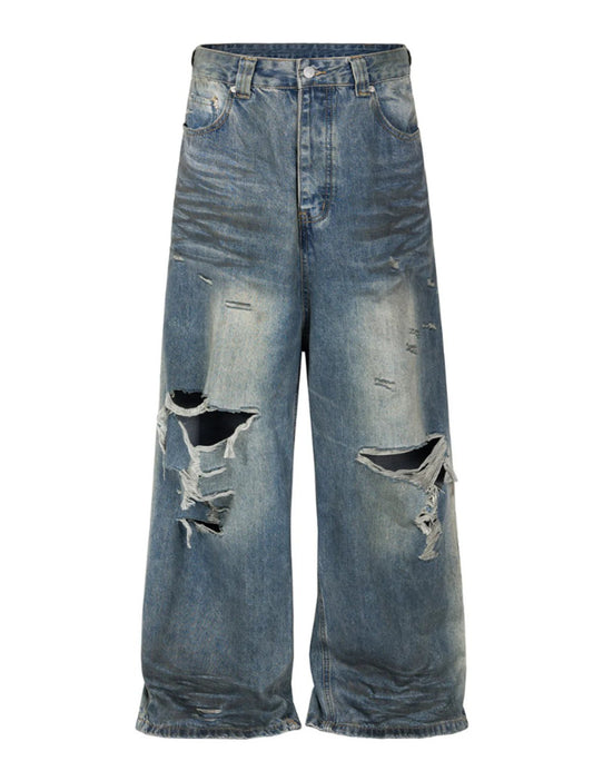 Undeveloped WIDEBOY DESTROYED DENIM - Pluto 5ive LLC Pants