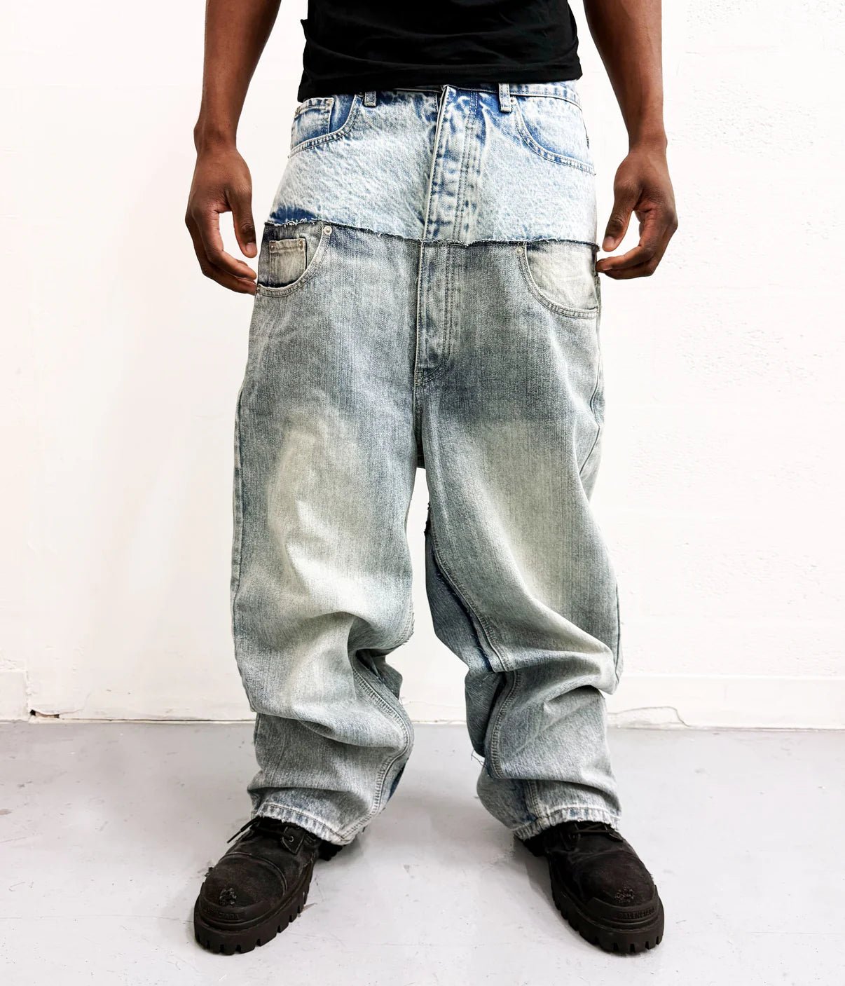 Undeveloped WIDEBOY DOUBLE DENIM - Pluto 5ive LLC Pants