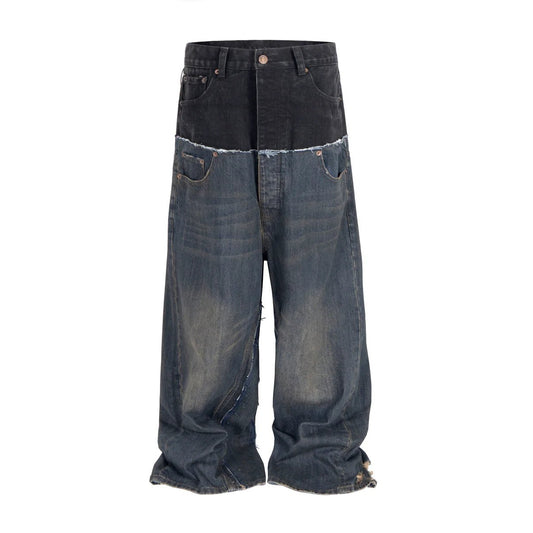 Undeveloped WIDEBOY MIDNIGHT DOUBLE DENIM - Pluto 5ive LLC Pants