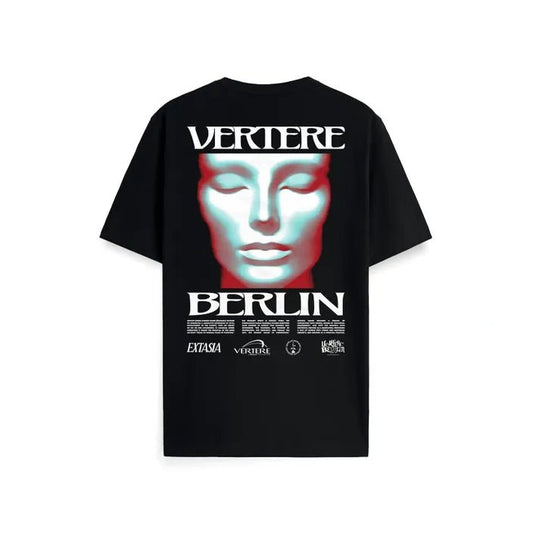 Vertere Berlin Sleepwalk Tee Black - Pluto 5ive LLC T-Shirt