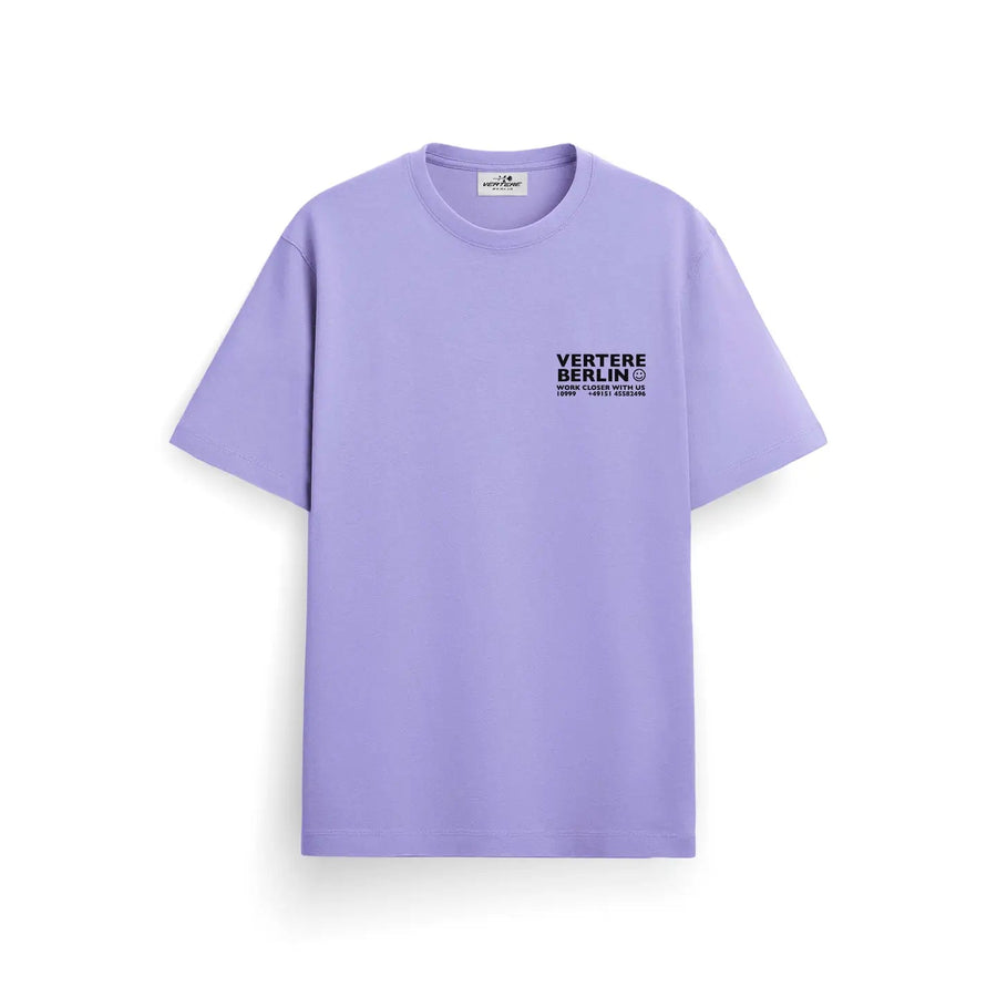 Vertere Berlin Subrent Tee - Lilac - Pluto 5ive LLC T-Shirt