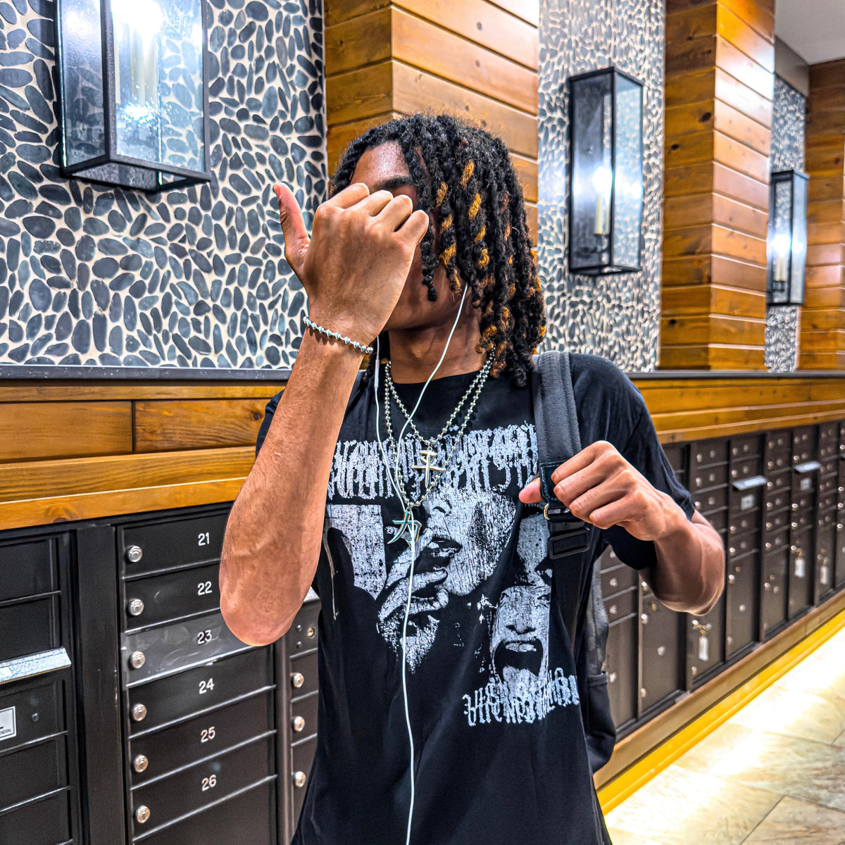 Steel Bead Bracelet