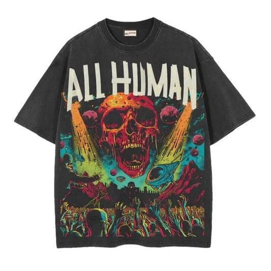 All Human Invasion - Pluto 5ive LLC T-Shirt