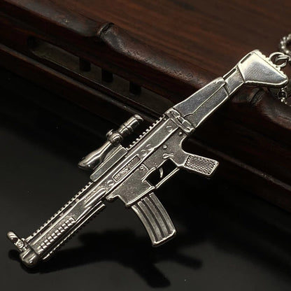 Ammu - Nation Hammer Scope Necklace (S) - Pluto 5ive LLC jewelry