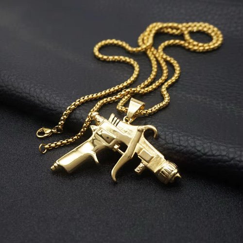 Ammu - Nation Necklace (Gold) - Pluto 5ive LLC jewelry