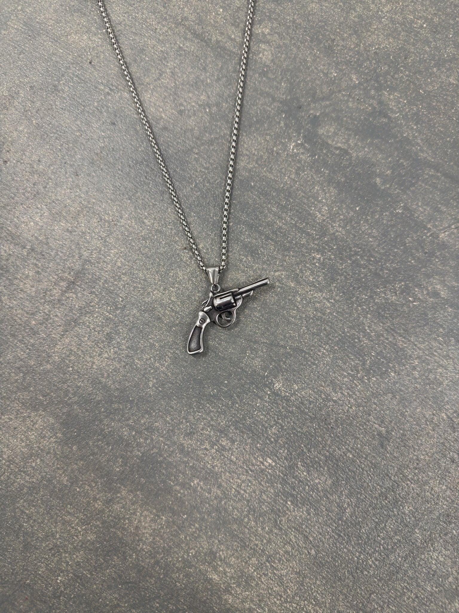 Ammu - Nation Revolver Necklace - Pluto 5ive LLC jewelry