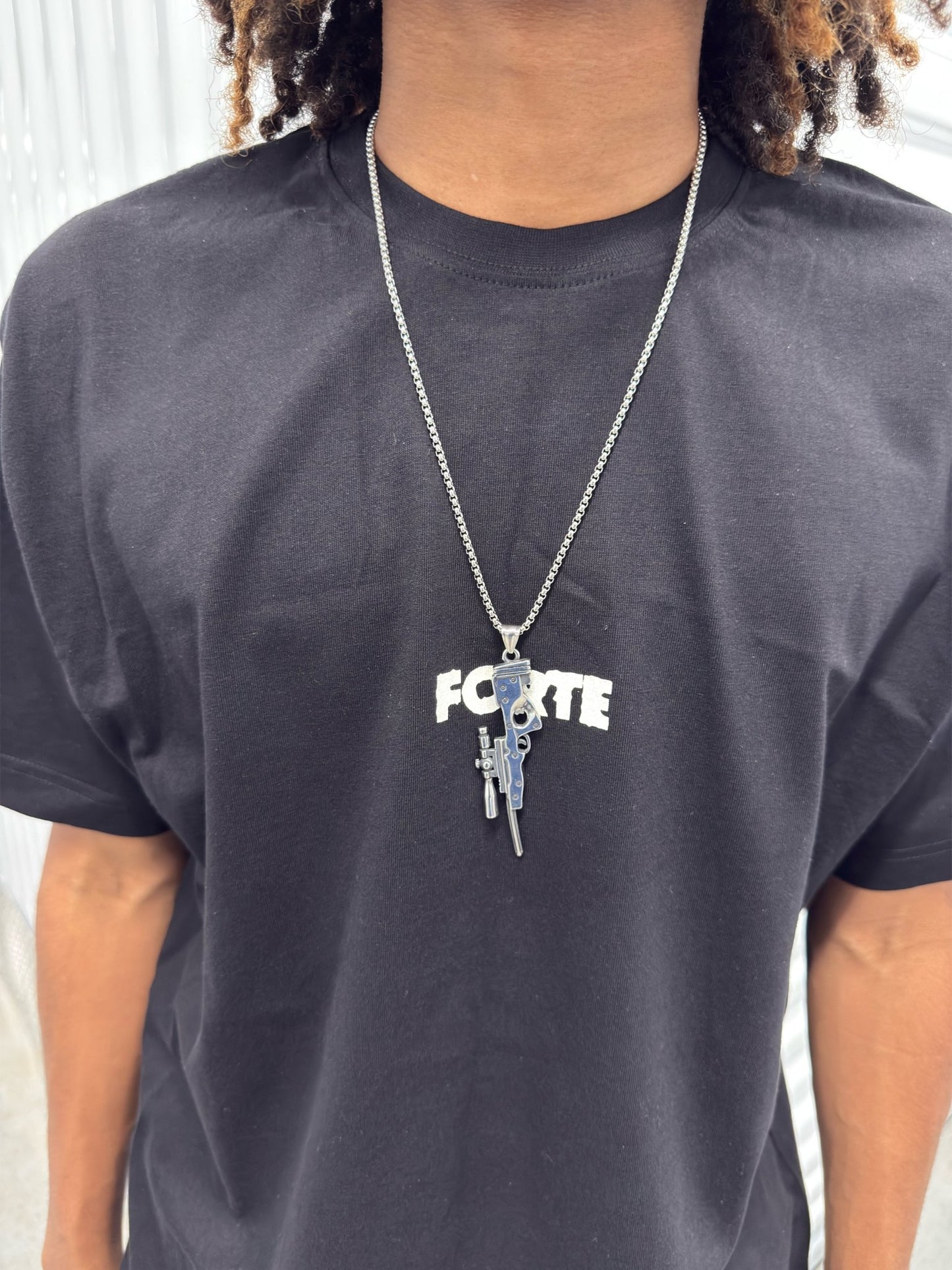 Ammu - Nation Scope Necklace - Pluto 5ive LLC jewelry