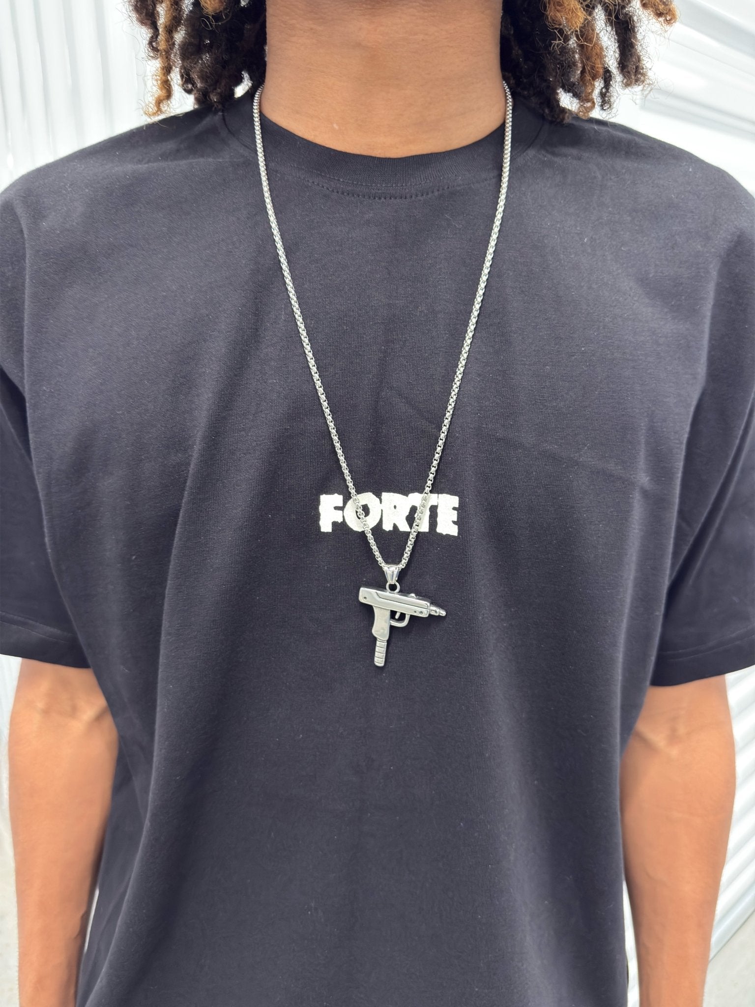 Ammu - Nation Uzi Necklace - Pluto 5ive LLC jewelry