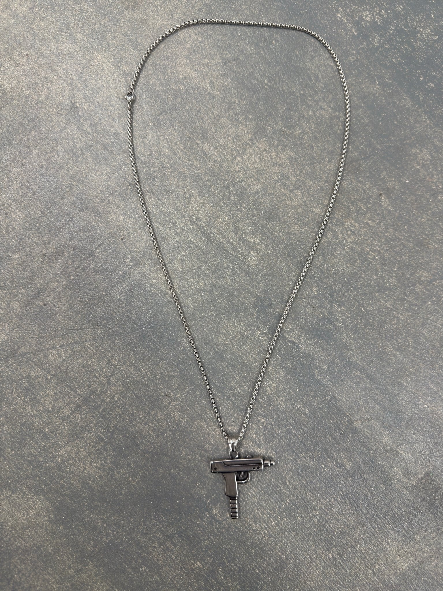 Ammu - Nation Uzi Necklace - Pluto 5ive LLC jewelry