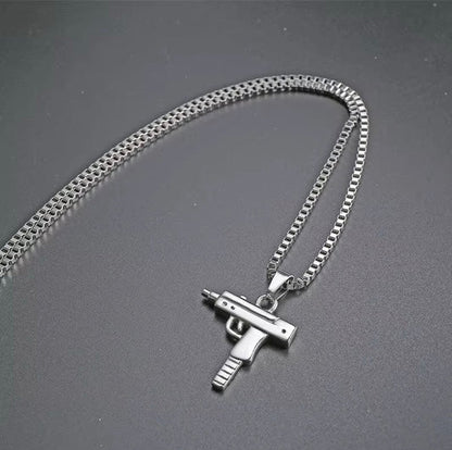 Ammu - Nation Uzi Necklace (S) - Pluto 5ive LLC jewelry