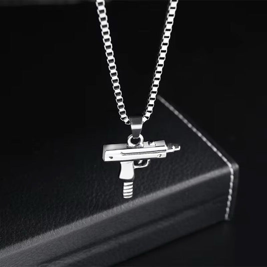 Ammu - Nation Uzi Necklace (S) - Pluto 5ive LLC jewelry