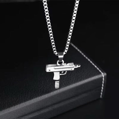 Ammu - Nation Uzi Necklace (S) - Pluto 5ive LLC jewelry