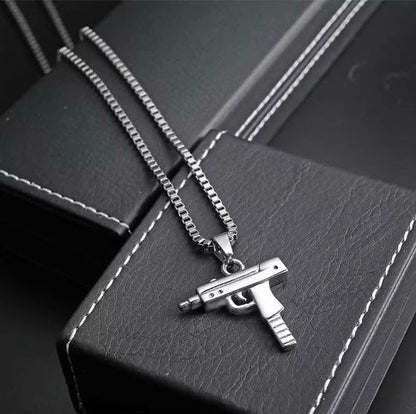 Ammu - Nation Uzi Necklace (S) - Pluto 5ive LLC jewelry