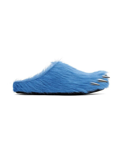 Bravest Studios Blue Bear Claw Mules - Pluto 5ive LLC shoes