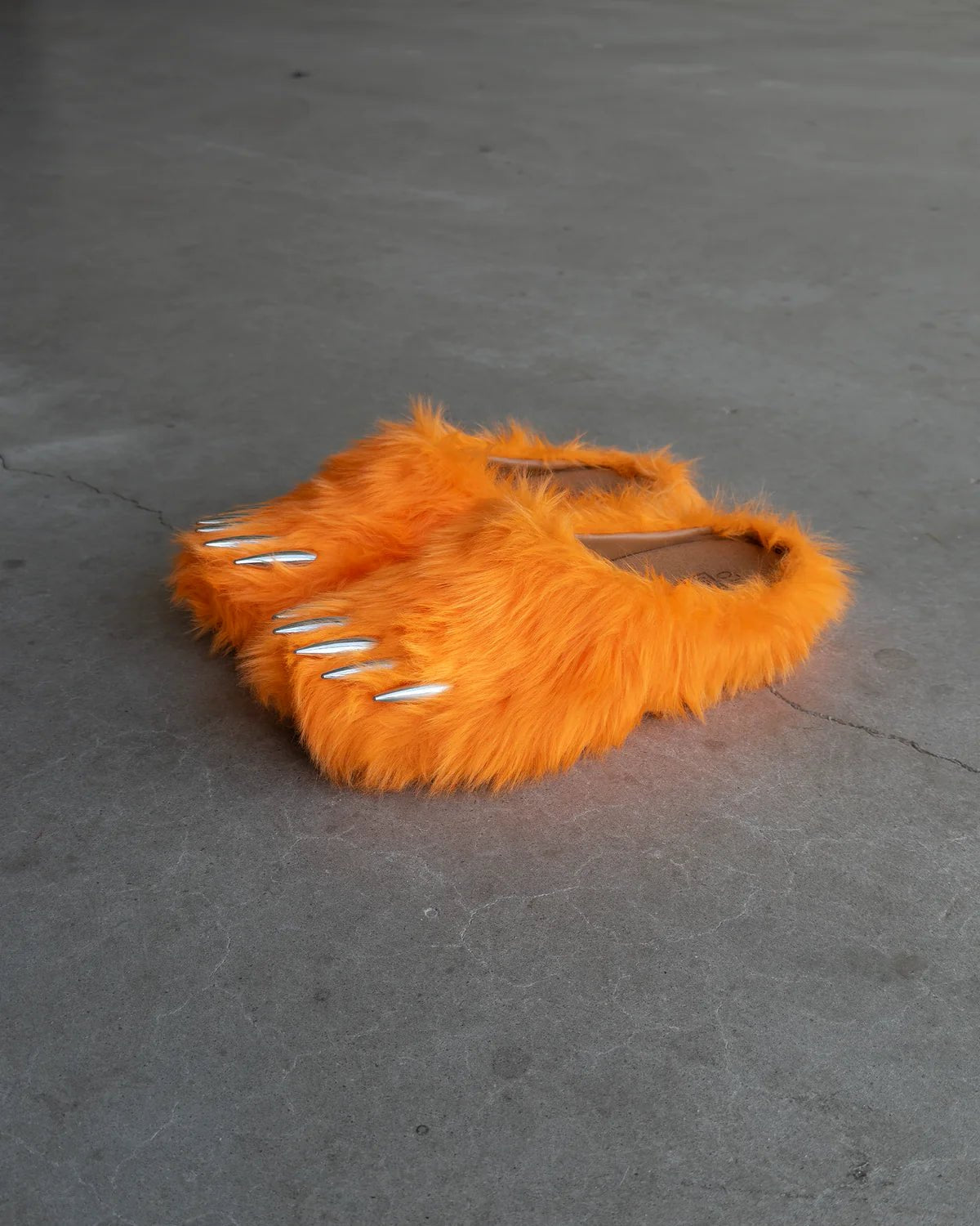 Bravest Studios Glorange Bear Claw Mules (Orange) - Pluto 5ive LLC shoes