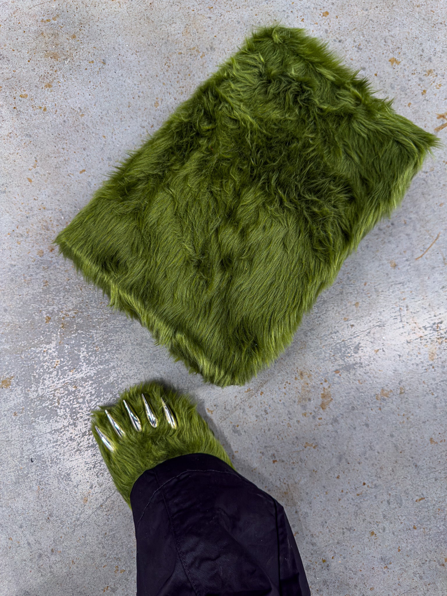 Bravest Studios Green Bear Claw Mules - Pluto 5ive LLC shoes