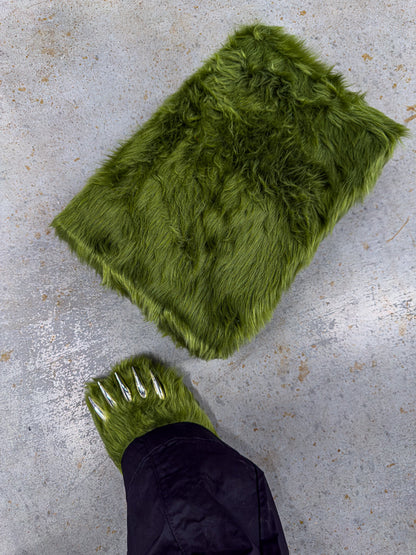 Bravest Studios Green Bear Claw Mules - Pluto 5ive LLC shoes