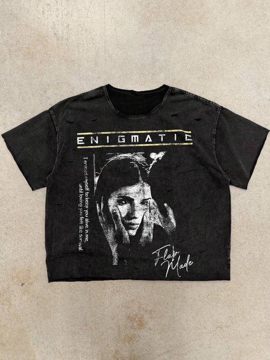 Flair Made "Enigmatic" Tee - Pluto 5ive LLC T-Shirt
