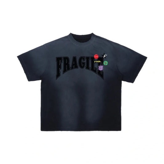 FRAGILE Pin Graphic T-Shirt - Pluto 5ive LLC T-Shirt