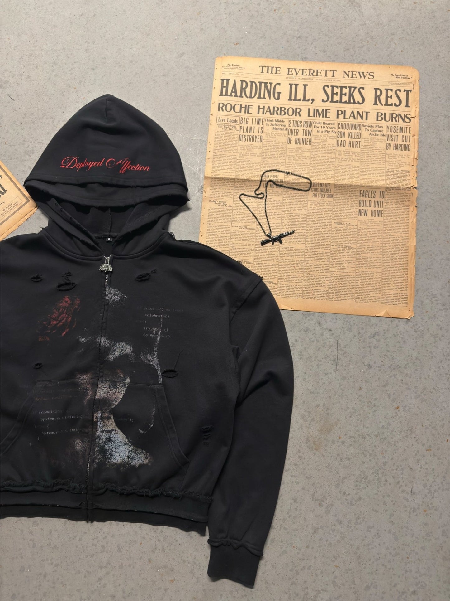 Known Menace "Deployed Affection" Hoodie - Pluto 5ive LLC T-Shirt