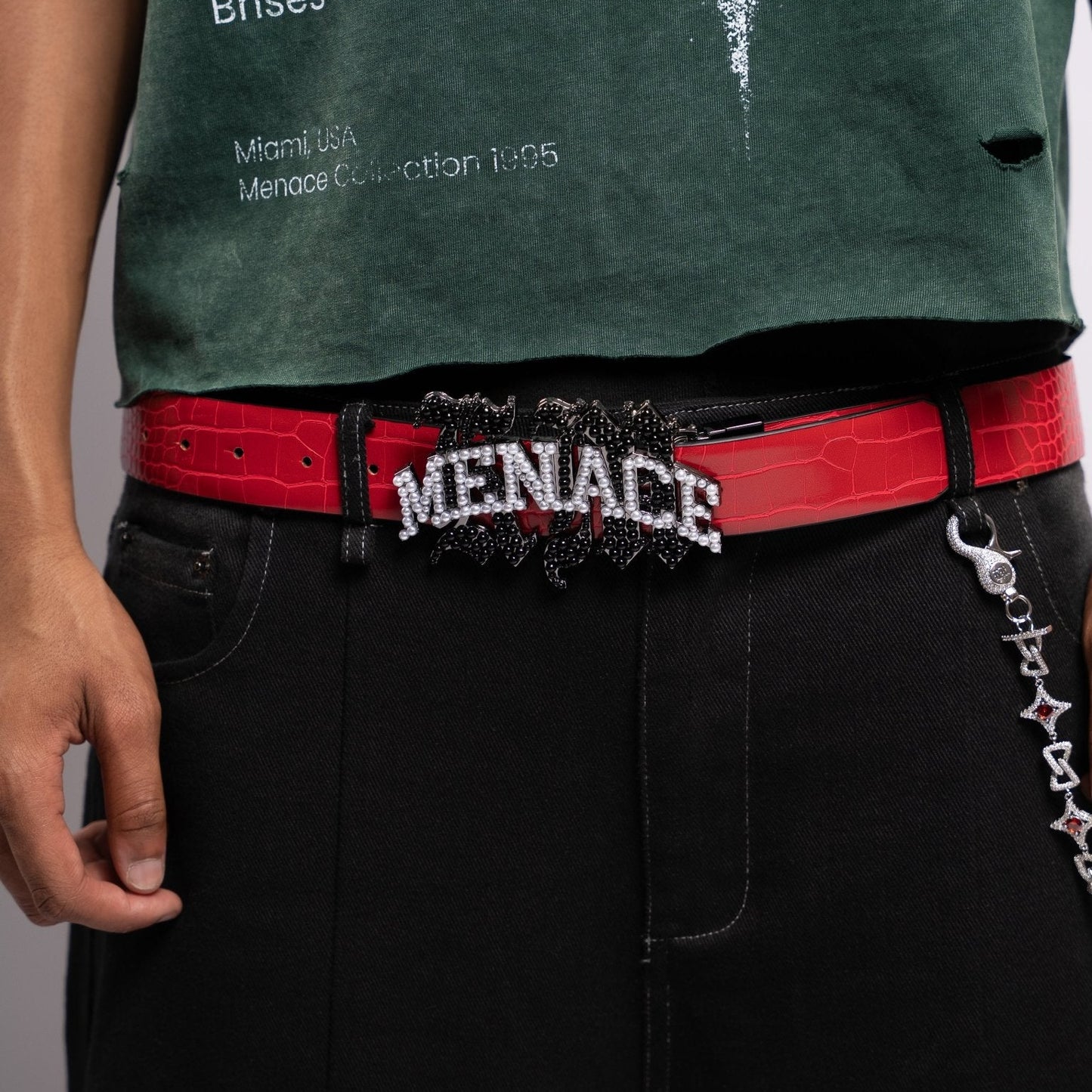 Known Menace "Double Threat" Belt - Pluto 5ive LLC T-Shirt