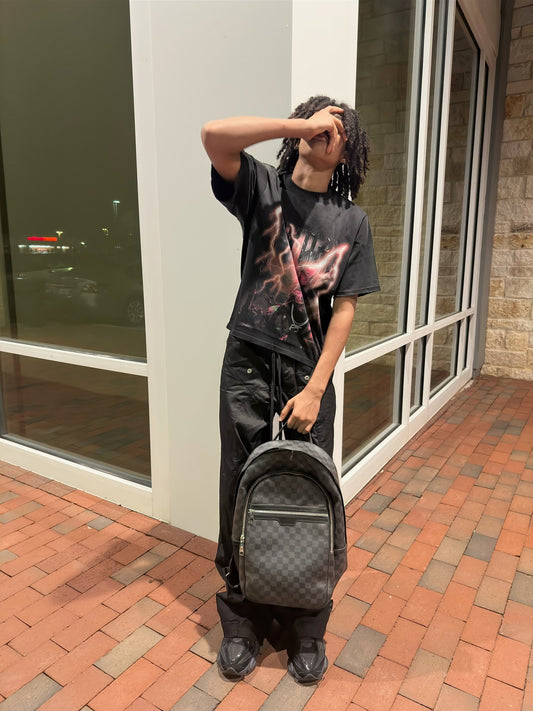 MayDay Cropped Tee - Pluto 5ive LLC T-Shirt