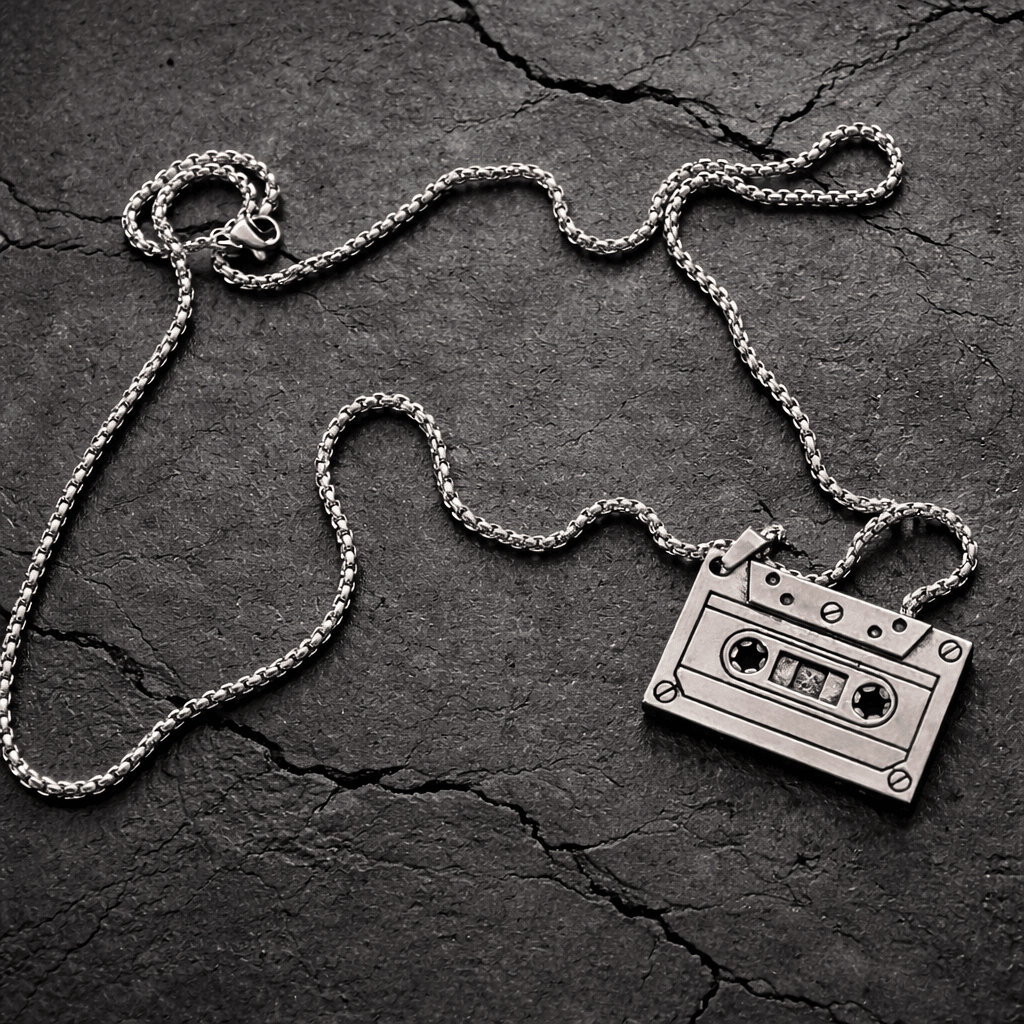 Mixtape Necklace - Pluto 5ive LLC jewelry