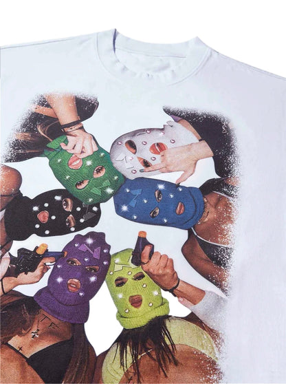 NOISSEY Set It Off Cropped Tee - Pluto 5ive LLC T-Shirt