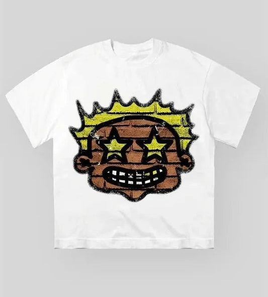 NOISSEY Urban Graffiti Kid Print Tee - Pluto 5ive LLC T-Shirt