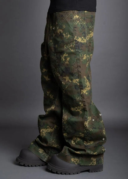 PAINLAB “ Camo Baggy Pant” - Pluto 5ive LLC Pants