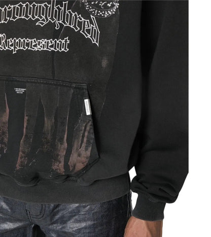 Represent “THOROUGHBRED HOODIE” - Pluto 5ive LLC hoodie